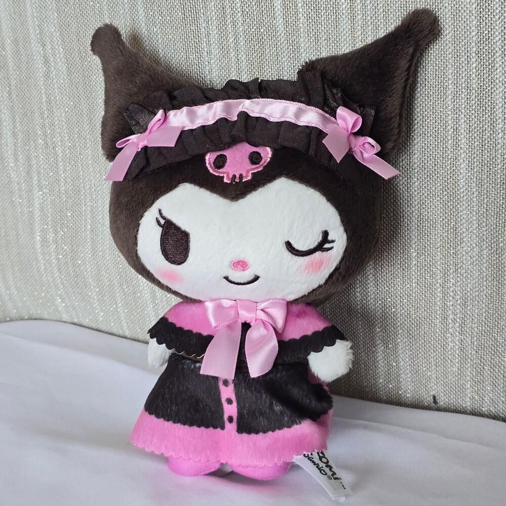 Kuromi Gothic Lolita Plush NWT